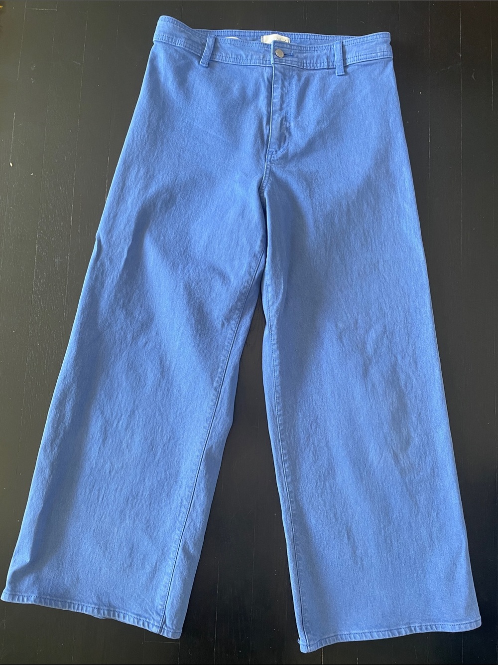 Universal Thread Wide-Leg Sailor Pants in Bright Blue - Worn Once! Viral Pants!